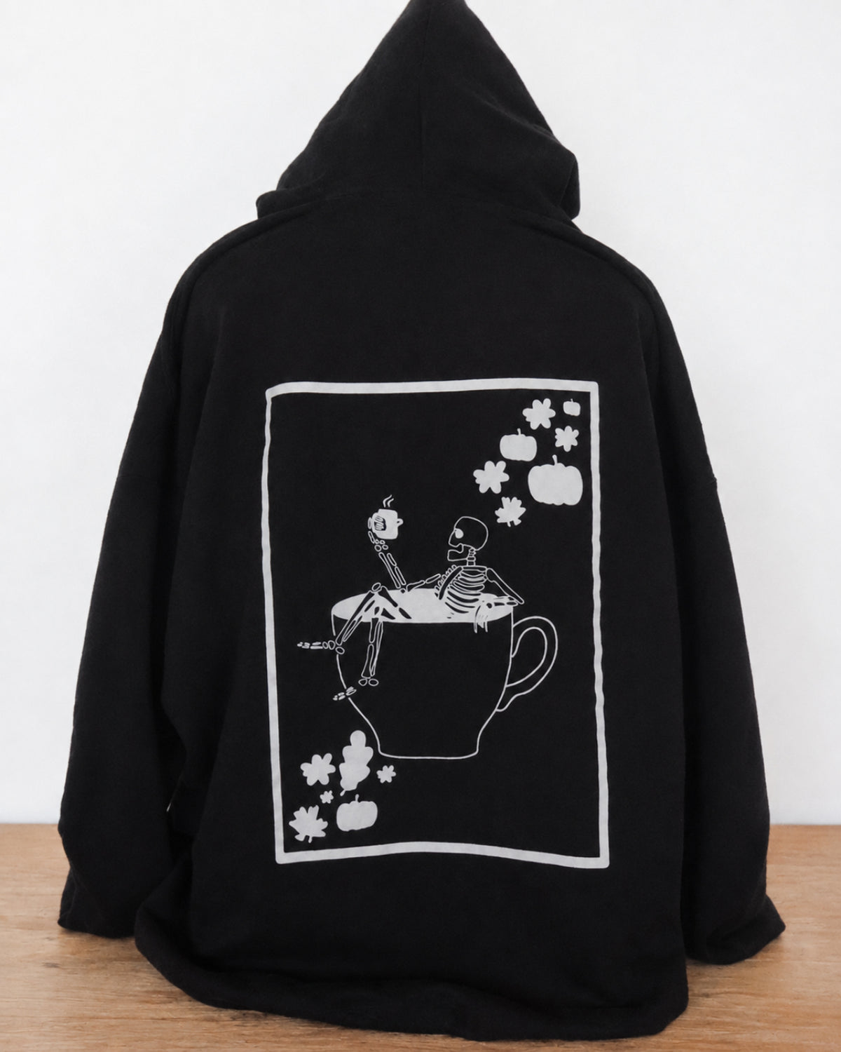Sidecar Black Hoodie back