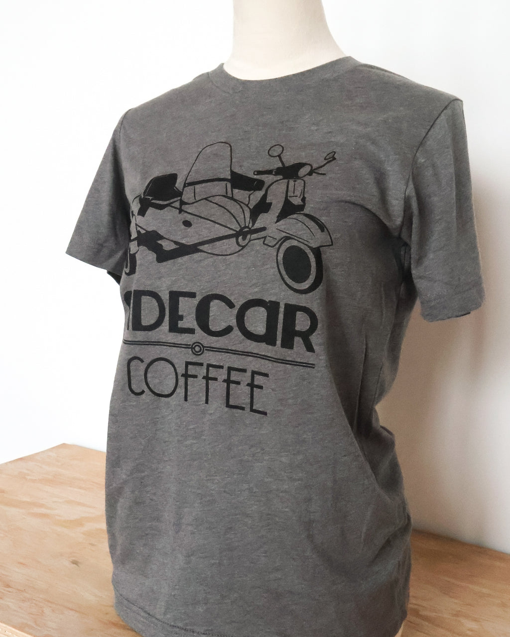 Sidecar Grey Tee front alternate