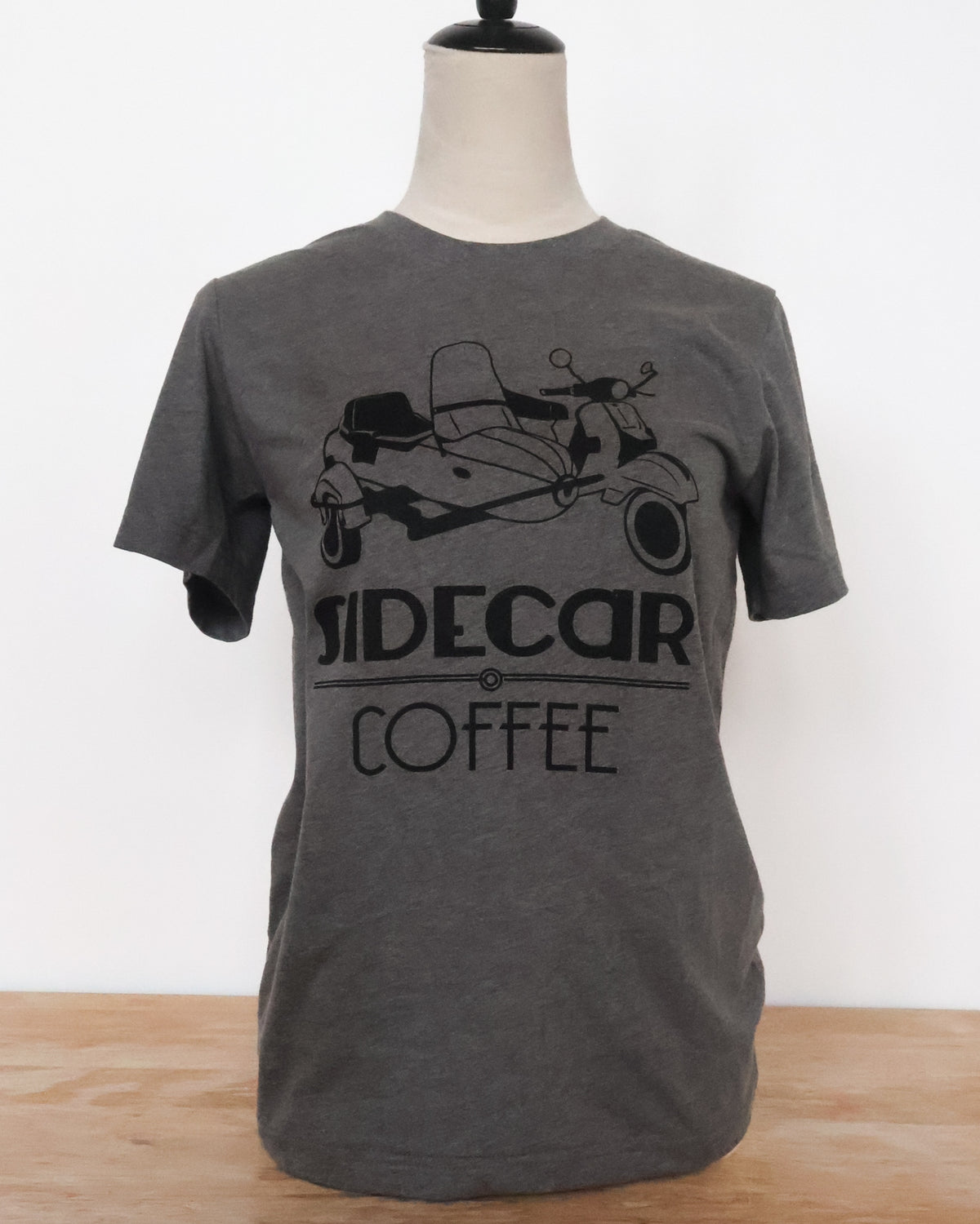 Sidecar Grey Tee front